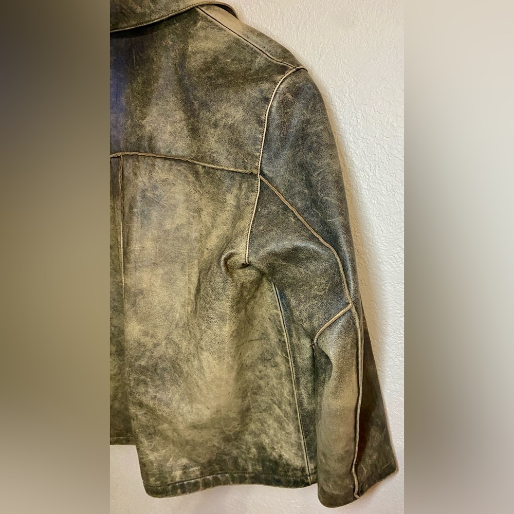BKE 67 Leather Jacket Unisex - Picture 5 of 6
